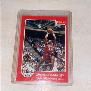 Charles Barkley XRC Rookie card 84-85 Star Co.